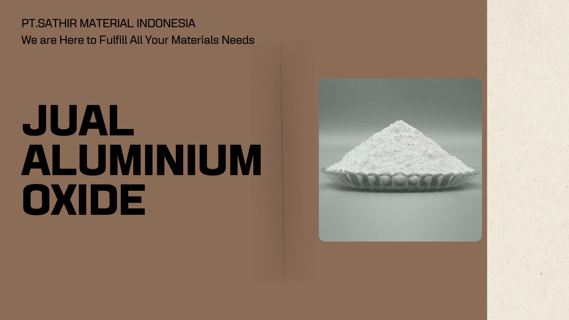 Jual Aluminium Oxide