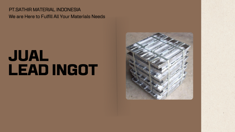 Jual Lead Ingot