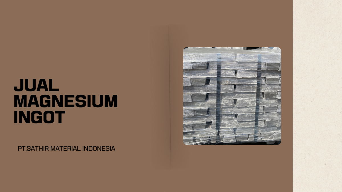 Jual Magnesium Ingot Jual Magnesium Ingot