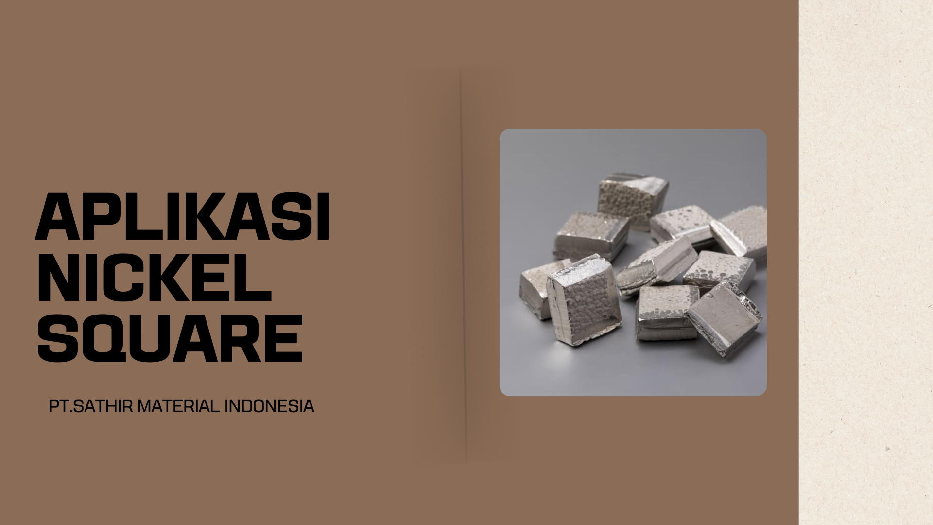 Aplikasi Nickel Square