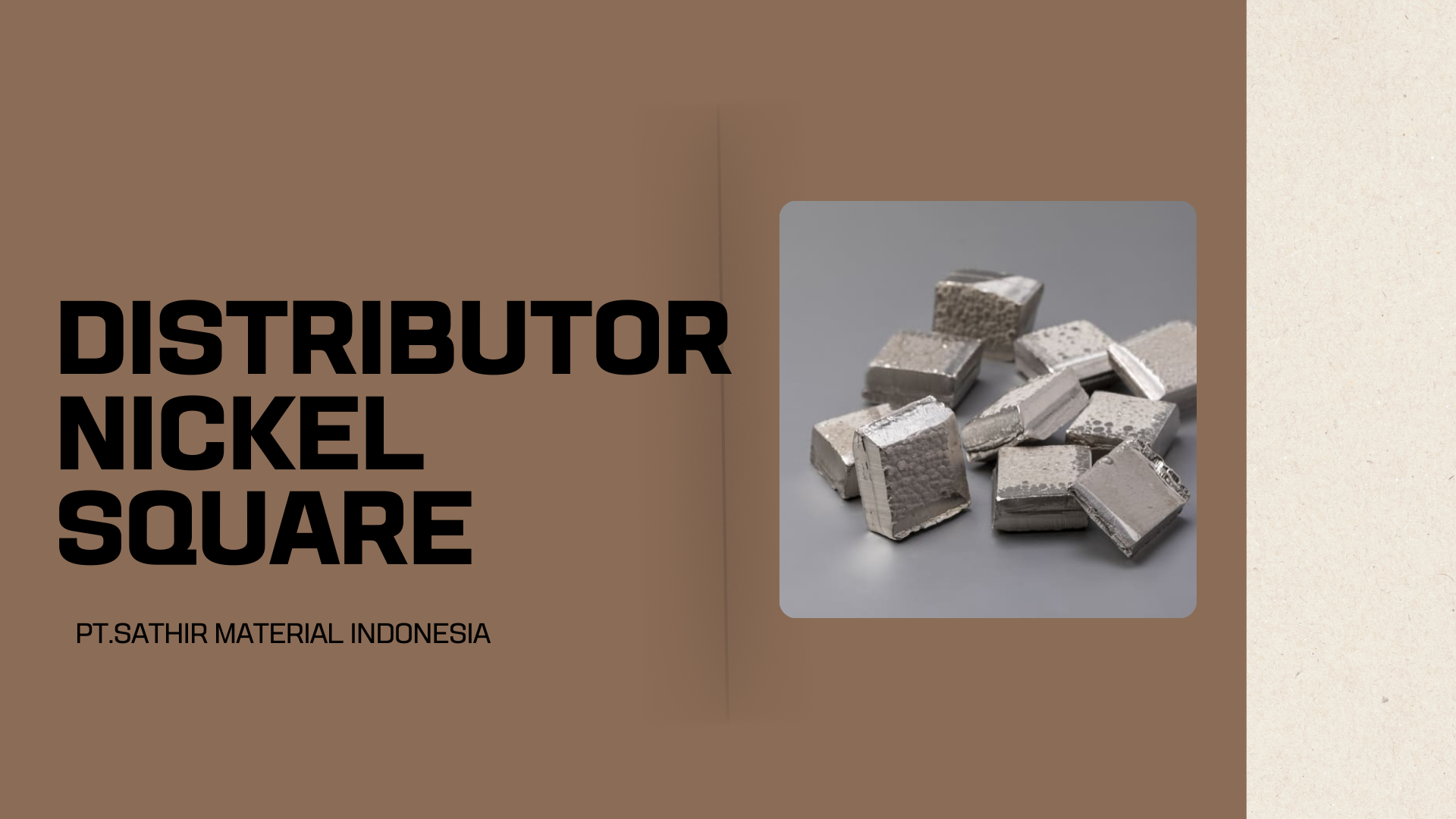 Distributor Nickel Square 