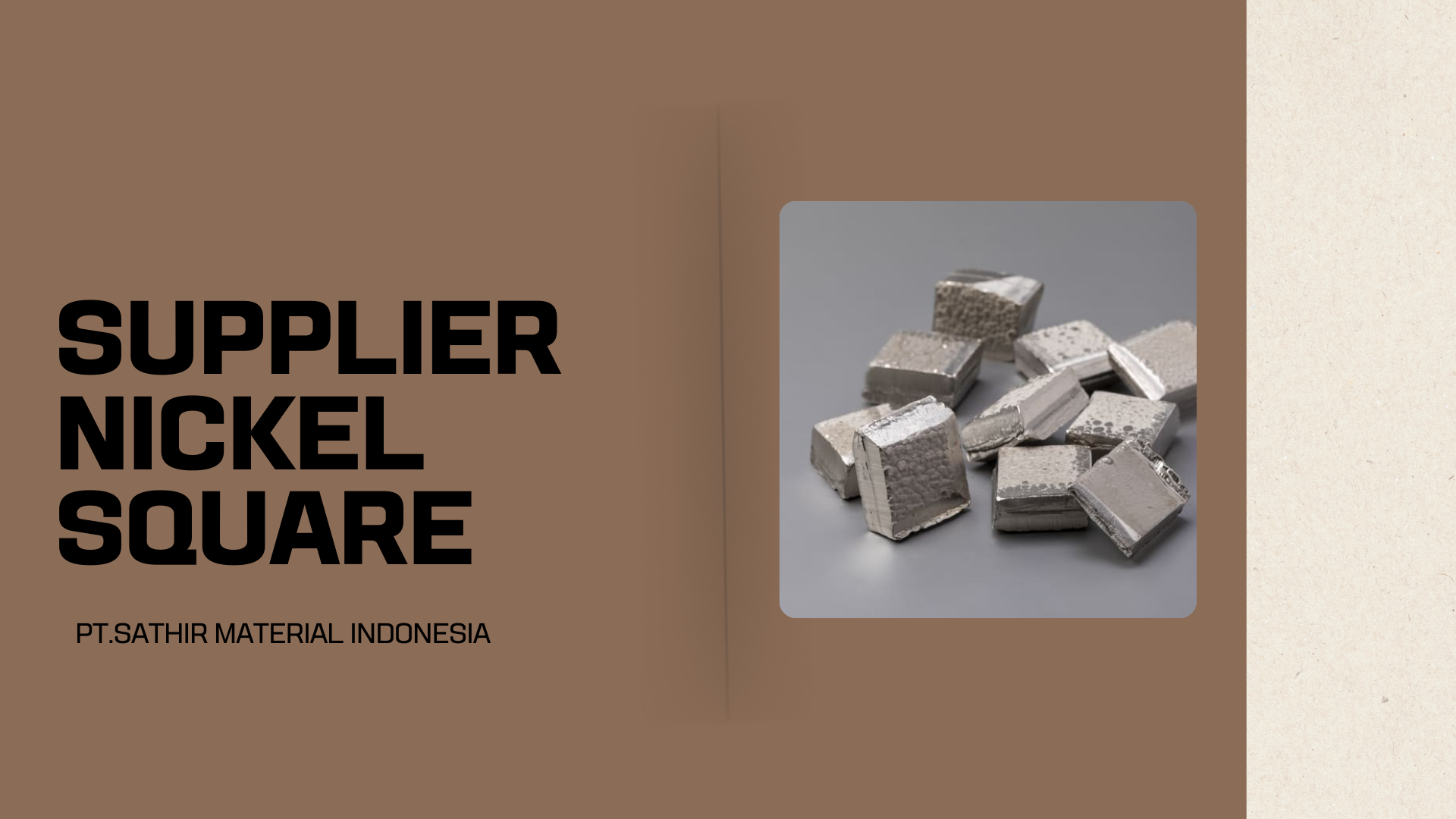 Supplier Nickel Square 