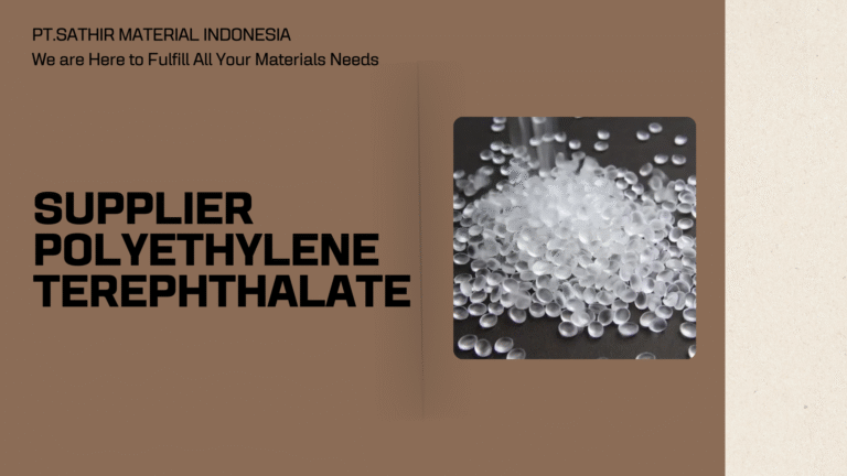 Supplier Polyethylene Terephthalate