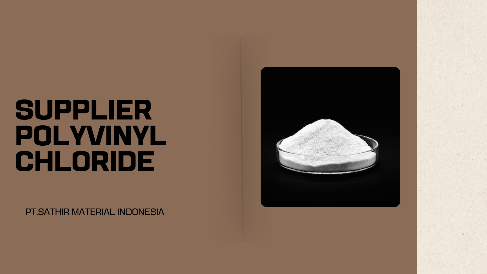 Supplier Polyvinyl Chloride