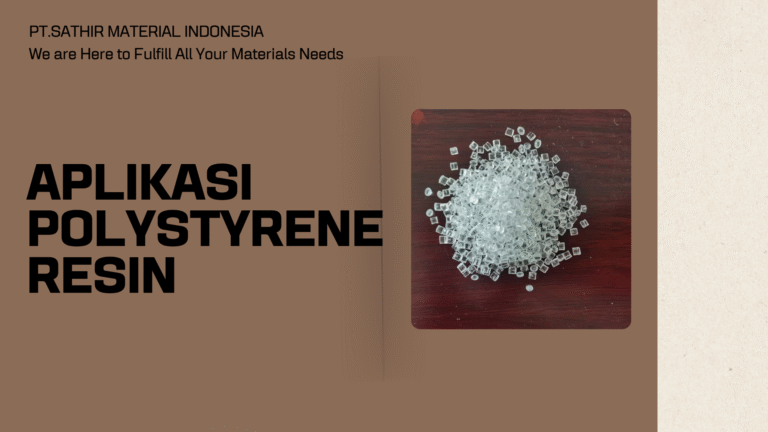 Aplikasi Polystyrene Resin