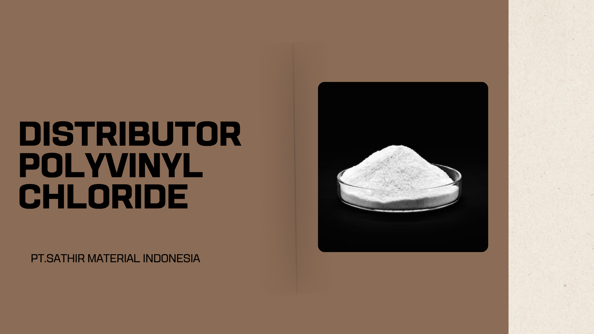 Distributor Polyvinyl Chloride 