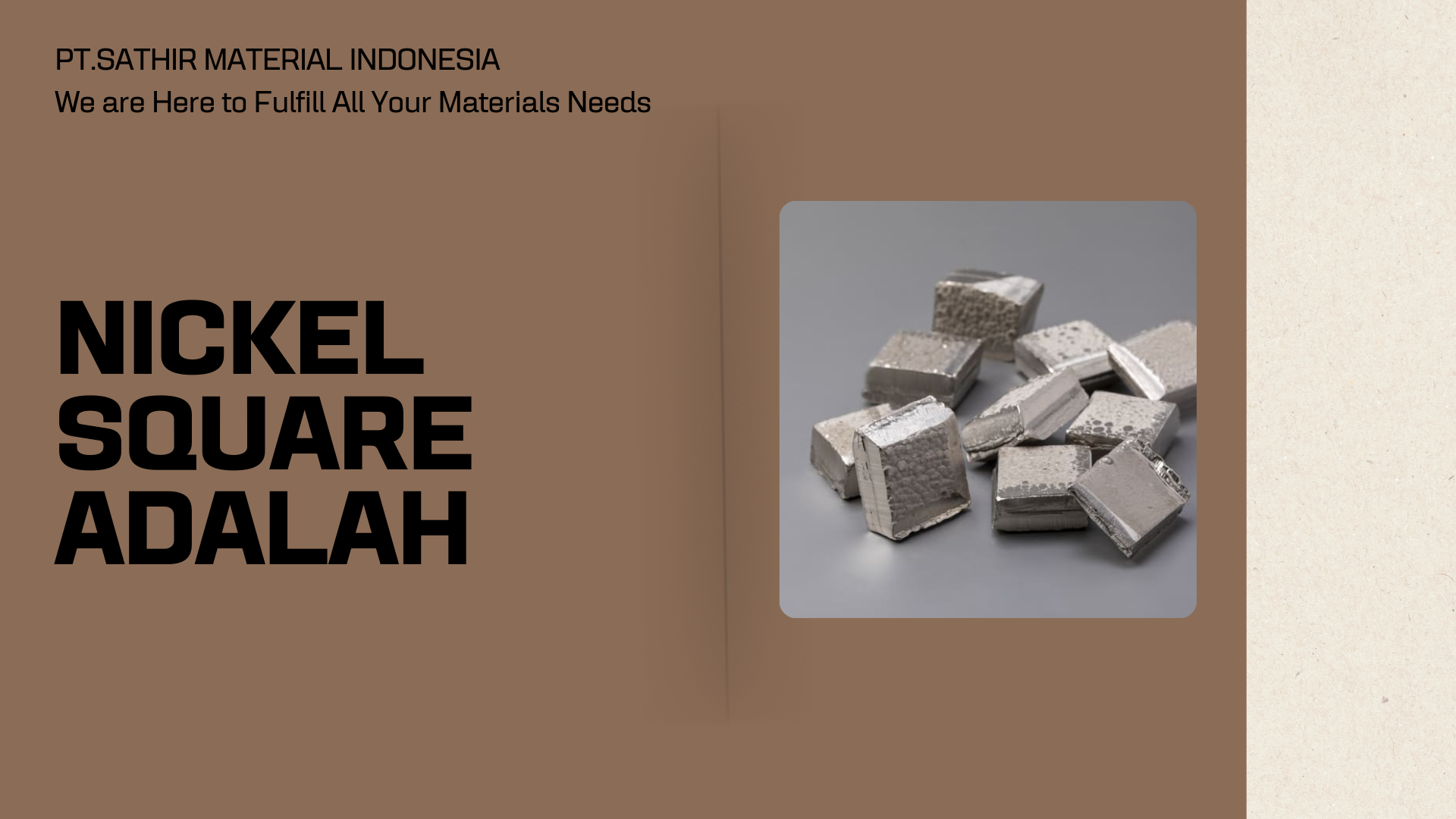 Nickel Square Adalah