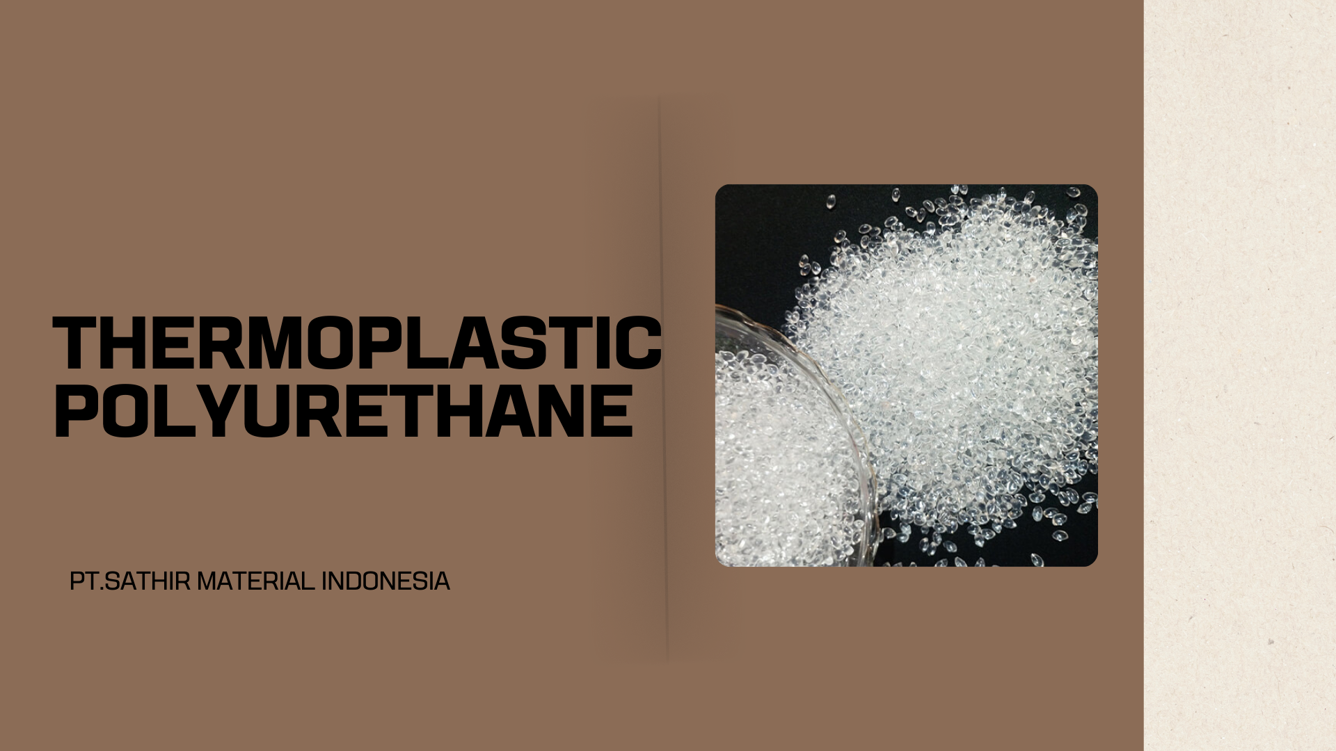 Produksi Thermoplastic Polyurethane
