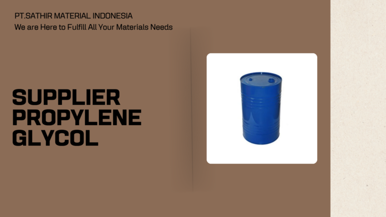 Supplier Propylene Glycol