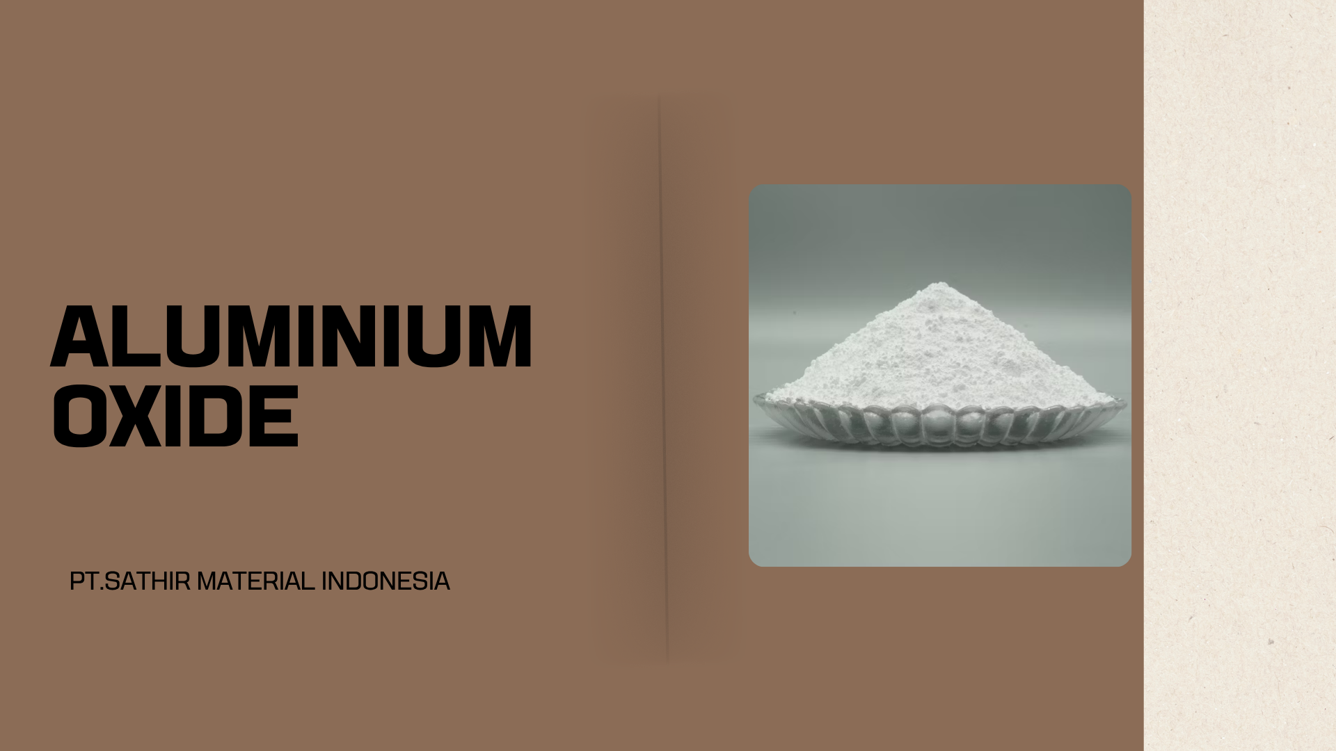 Pabrik Aluminium Oxide