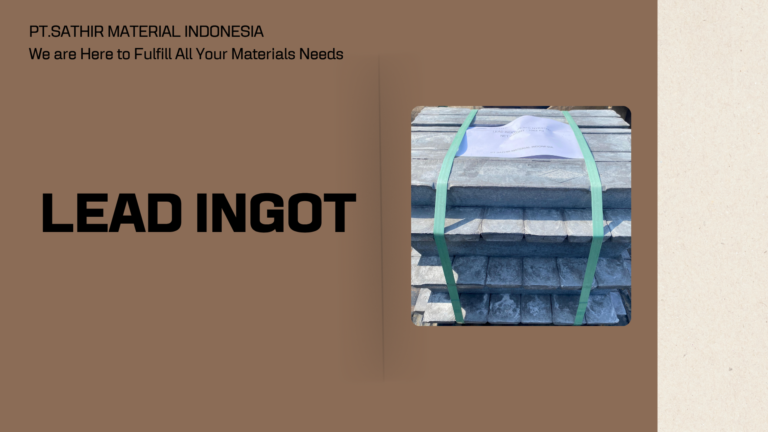 Sifat Fisika Lead Ingot
