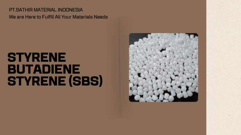 Pabrik Styrene Butadiene Styrene